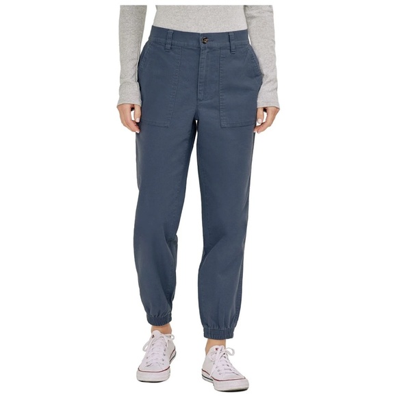 GAP Pants - Gap Women's' Twill Jogger Blue Size Small